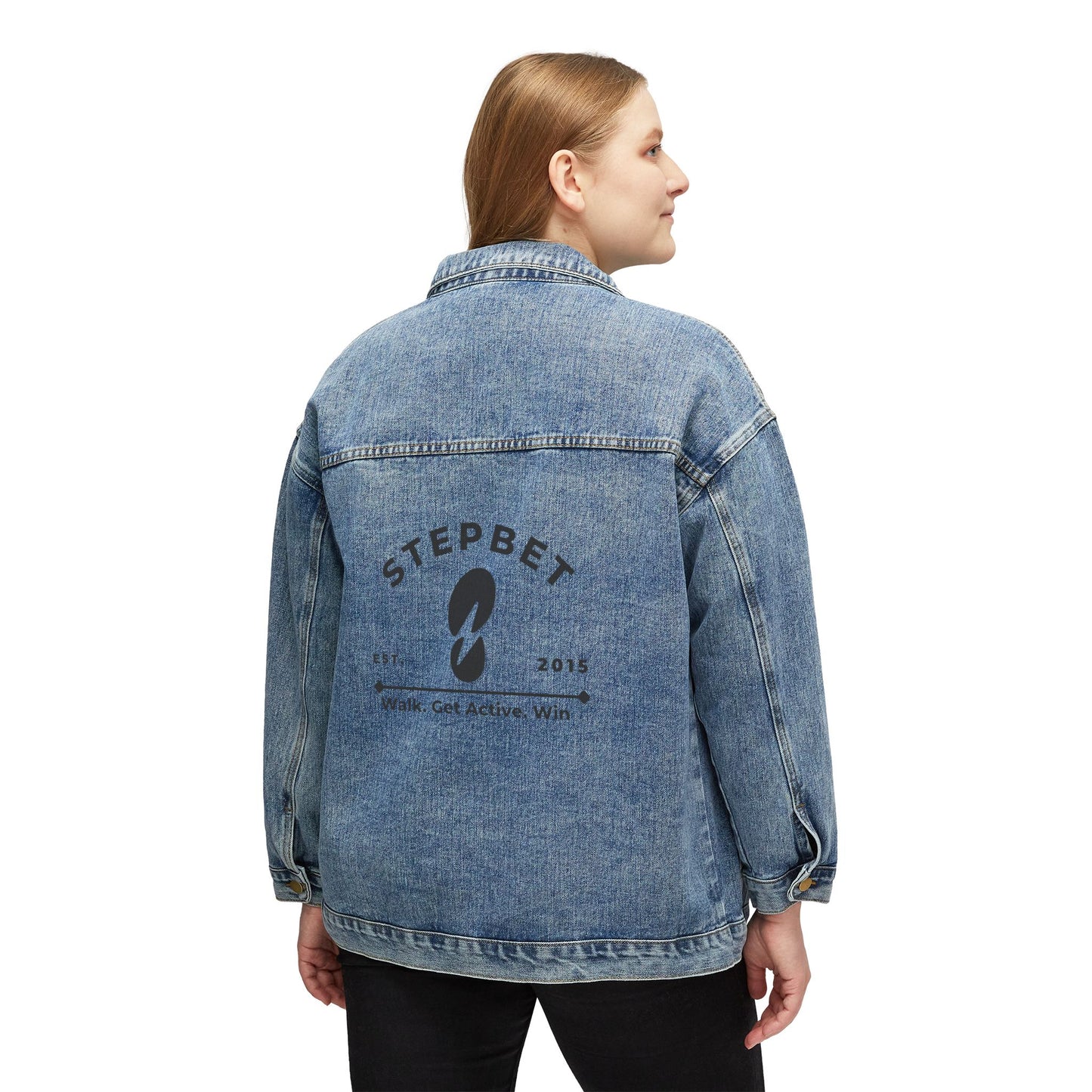 Women's Denim Jacket - Step Squad