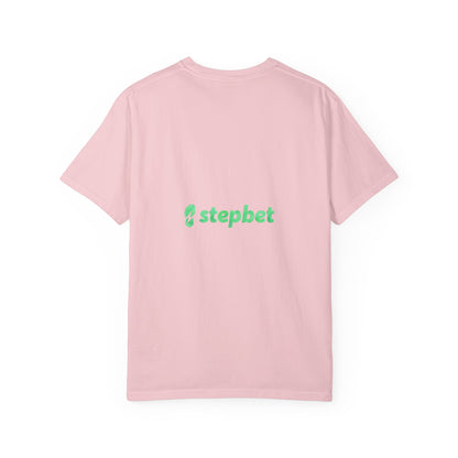 Stepbet T-Shirt — Watercolor Spring Logo Tee