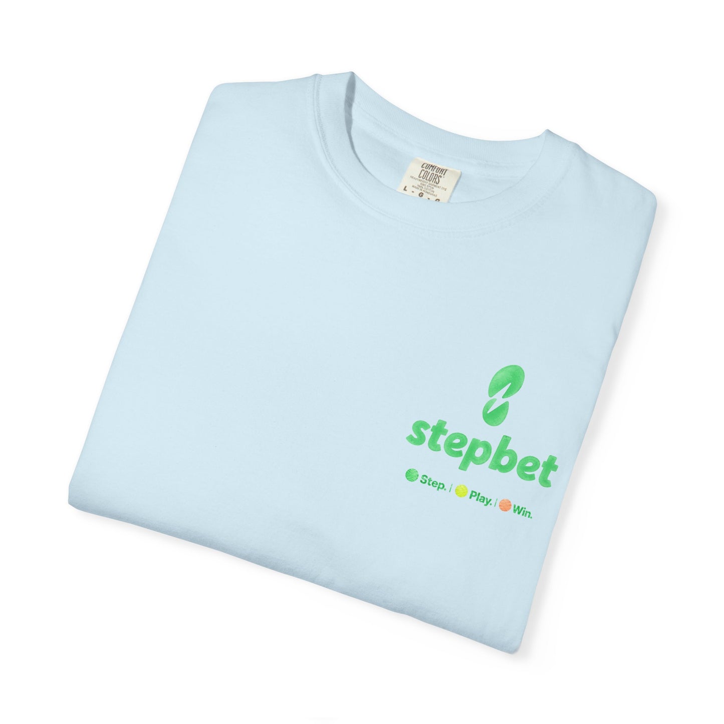 Stepbet T-Shirt — Watercolor Spring Logo Tee