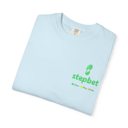 Stepbet T-Shirt — Watercolor Spring Logo Tee