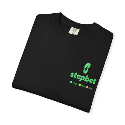 Stepbet T-Shirt — Watercolor Spring Logo Tee