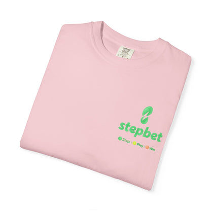 Stepbet T-Shirt — Watercolor Spring Logo Tee