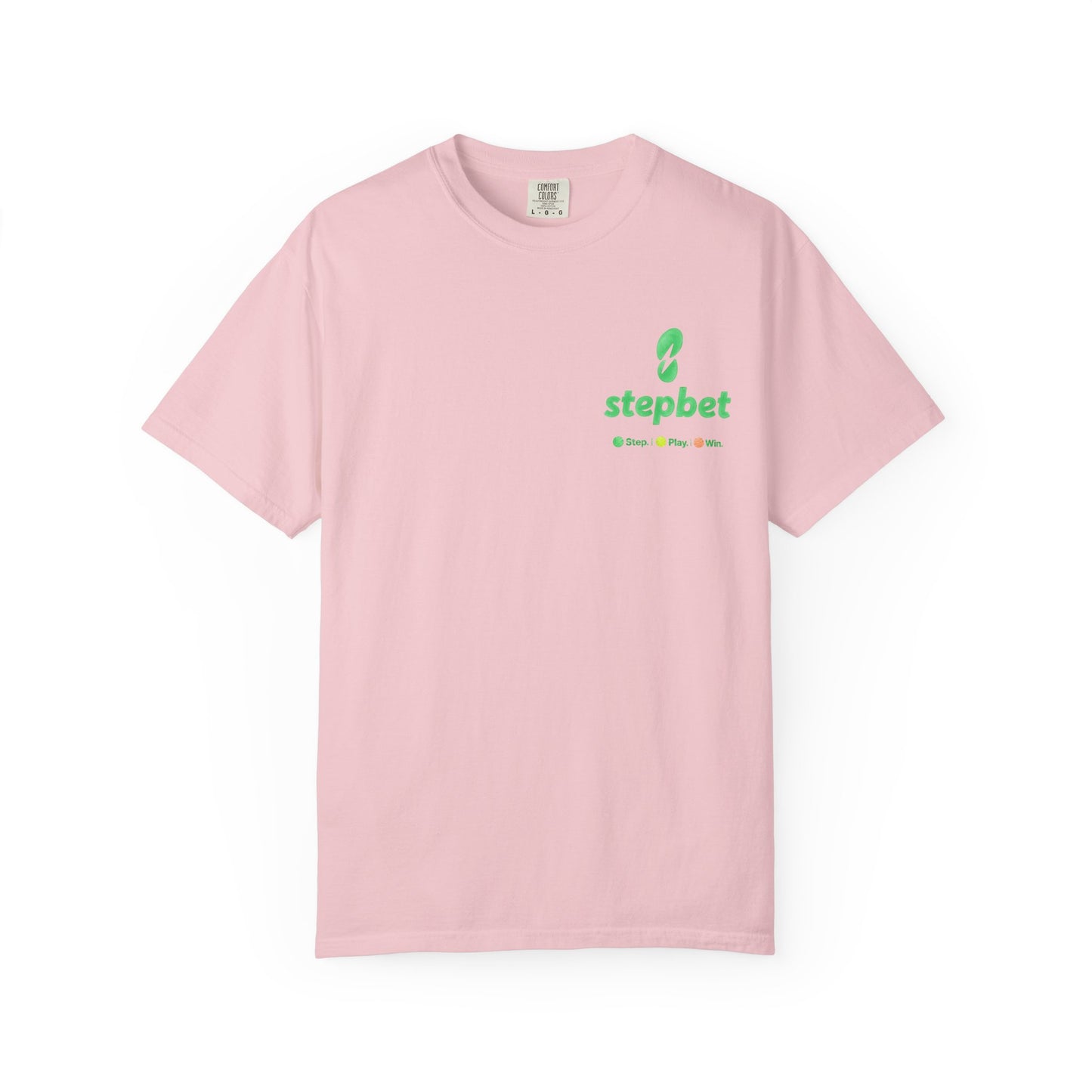 Stepbet T-Shirt — Watercolor Spring Logo Tee