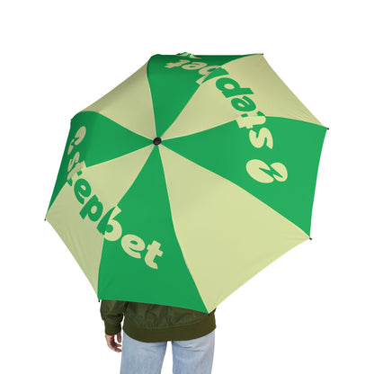 StepBet Umbrella – Green Branded Travel Umbrella