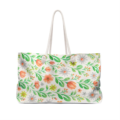 StepBet Floral Weekender Bag