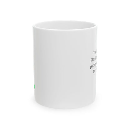 StepBetter Coffee Mug - Motivational Ceramic Cup for Coffee Lovers, Gift for Fitness Enthusiasts, 11oz & 15oz Sizes