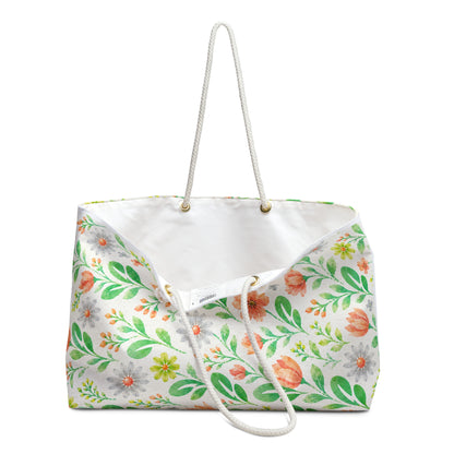StepBet Floral Weekender Bag