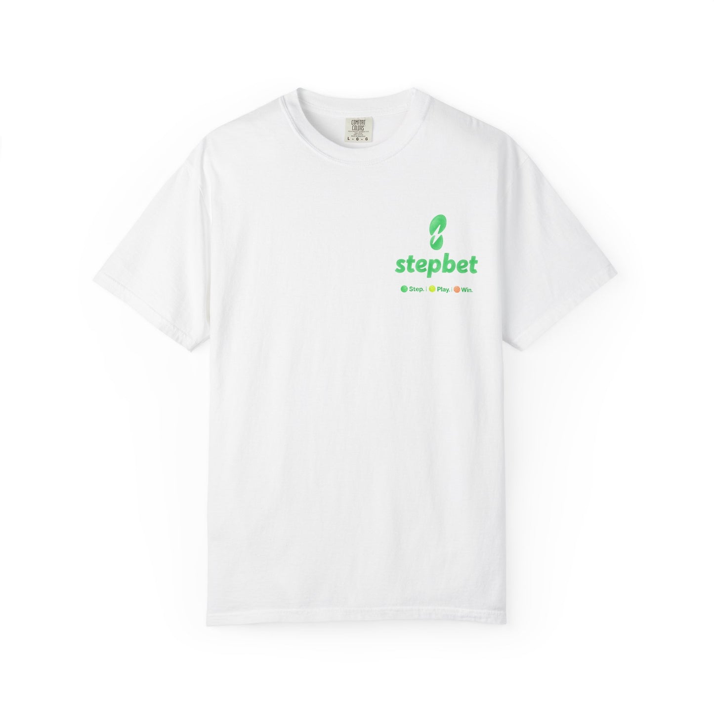 Stepbet T-Shirt — Watercolor Spring Logo Tee