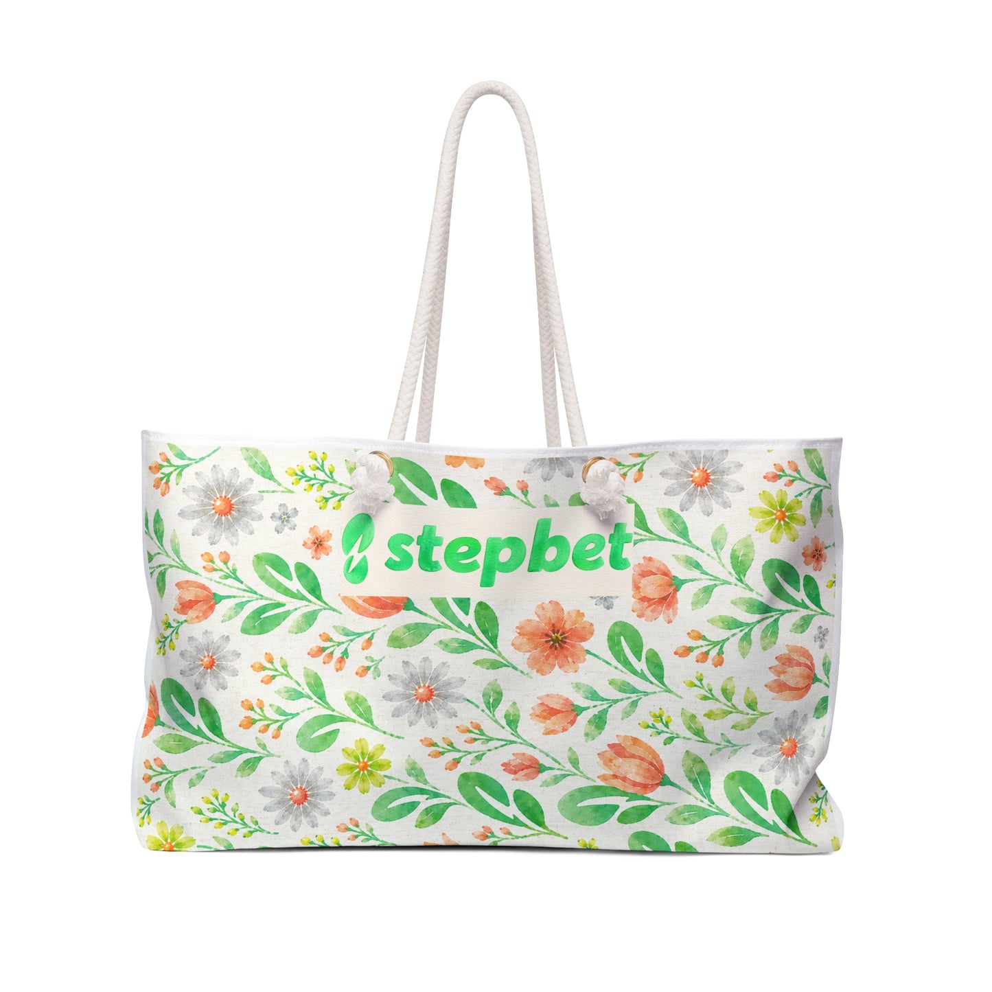 StepBet Floral Weekender Bag