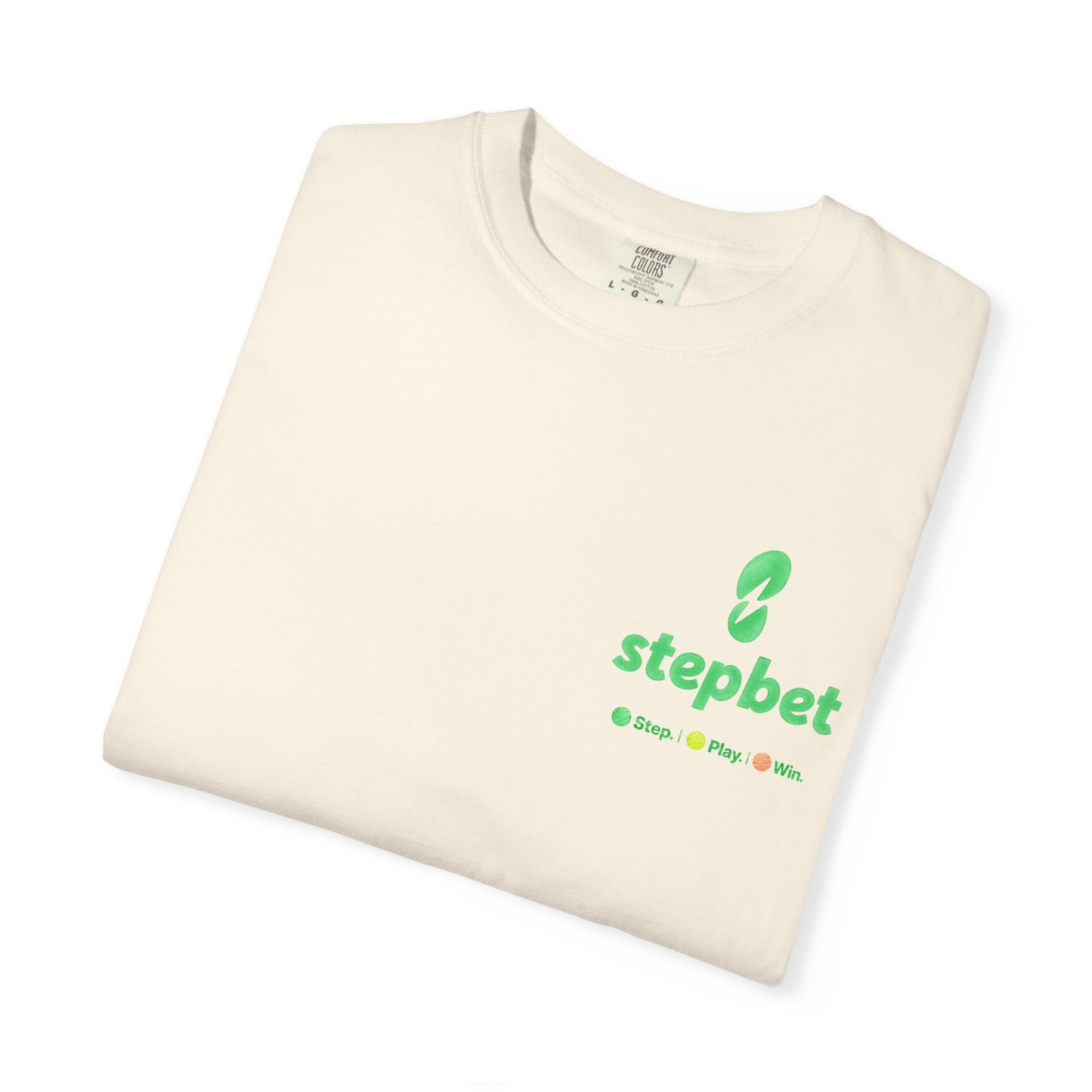 Stepbet T-Shirt — Watercolor Spring Logo Tee