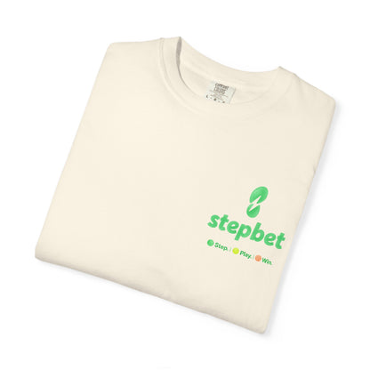 Stepbet T-Shirt — Watercolor Spring Logo Tee