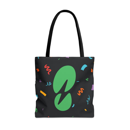 Confetti Tote Bag — Colorful Party Print Tote