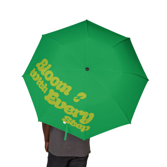 Bloom with Every Step Umbrella —Semi-Automatic, Compact Rain Umbrella