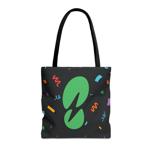 Confetti Tote Bag — Colorful Party Print Tote