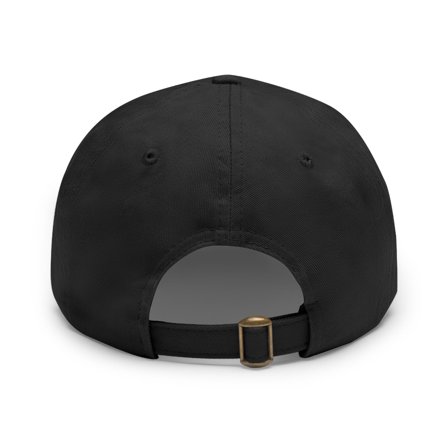 Dad Hat with Leather Patch - Stepbet