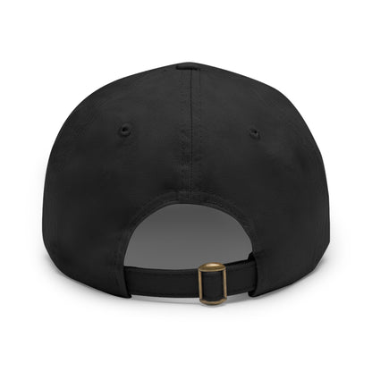 Dad Hat with Leather Patch - Stepbet