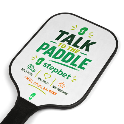 Talk to the Paddle Pickleball Paddle Set — 2 Pack with Balls