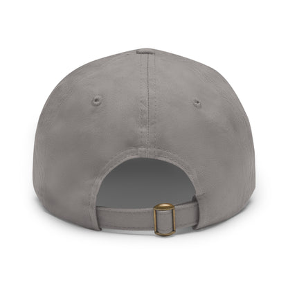 Dad Hat with Leather Patch - Stepbet