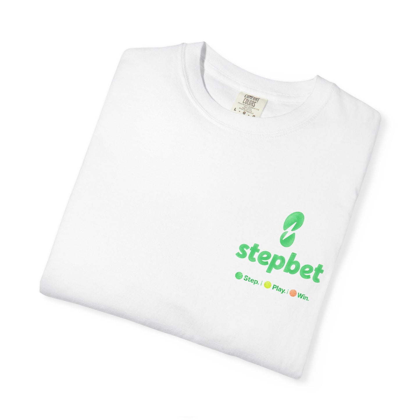 Stepbet T-Shirt — Watercolor Spring Logo Tee