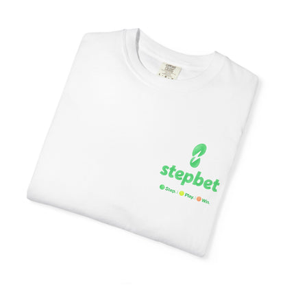 Stepbet T-Shirt — Watercolor Spring Logo Tee