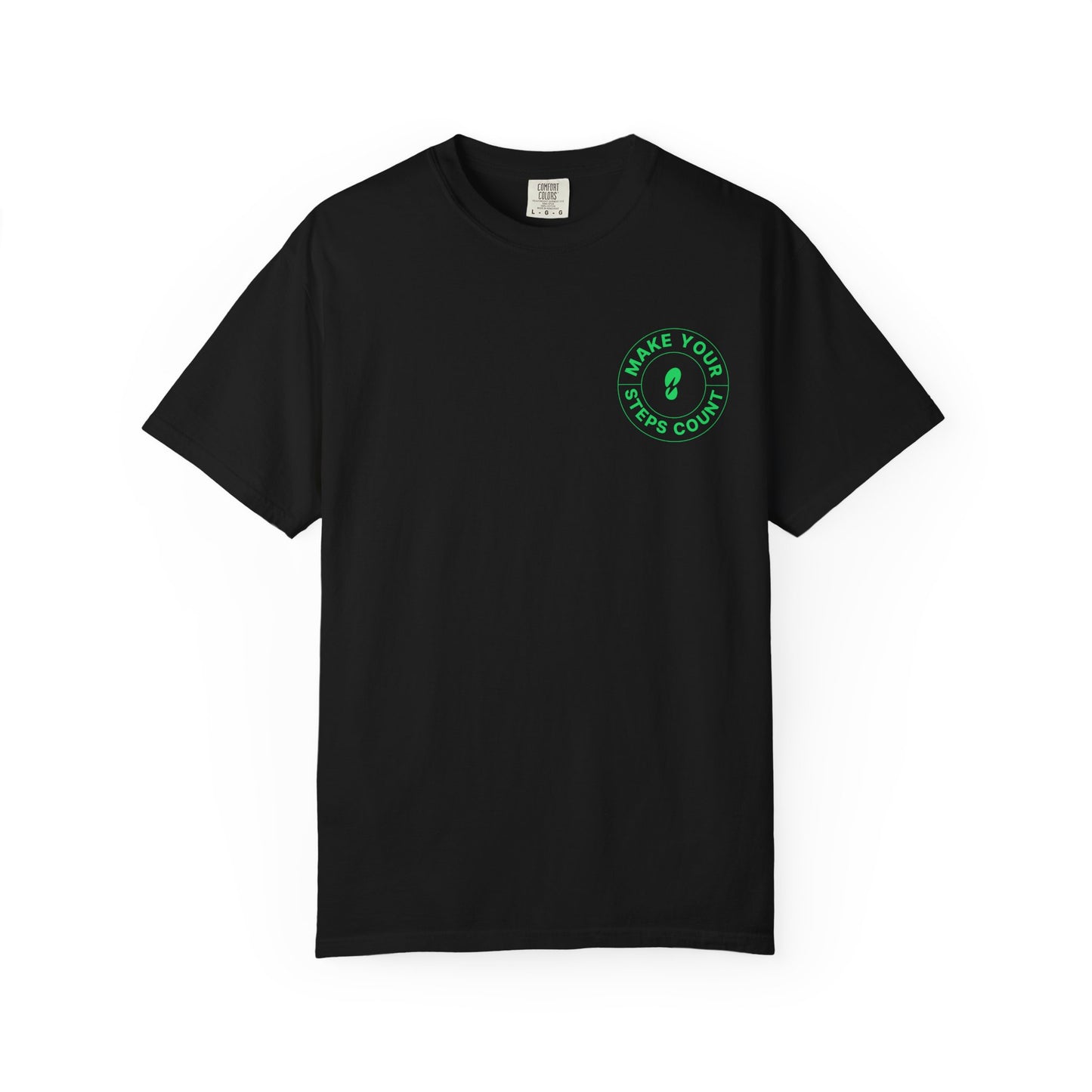 T-shirt 'Make your Steps Count'