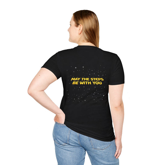 "May The Steps Be With You" Star Wars Inspired Tee