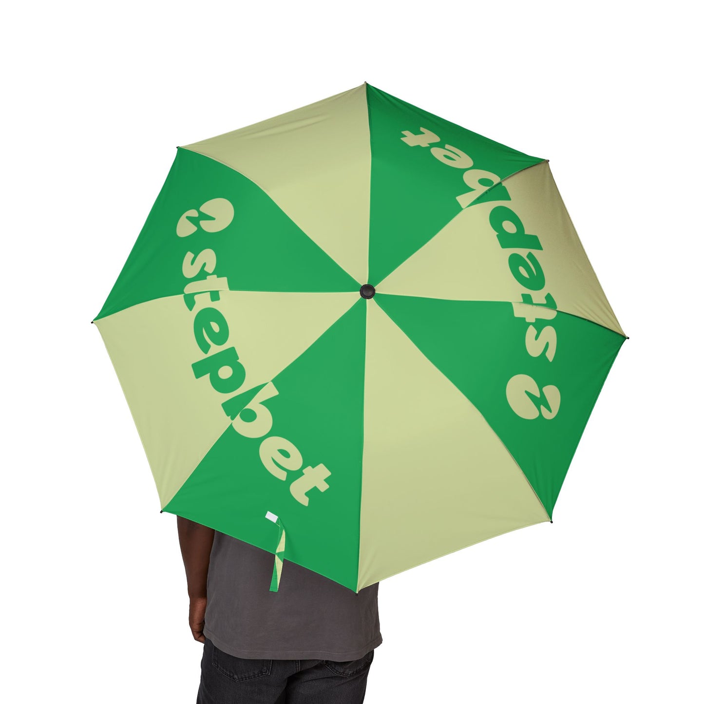 StepBet Umbrella – Green Branded Travel Umbrella