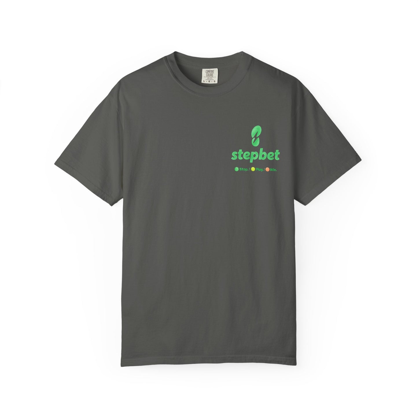 Stepbet T-Shirt — Watercolor Spring Logo Tee