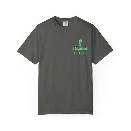 Stepbet T-Shirt — Watercolor Spring Logo Tee