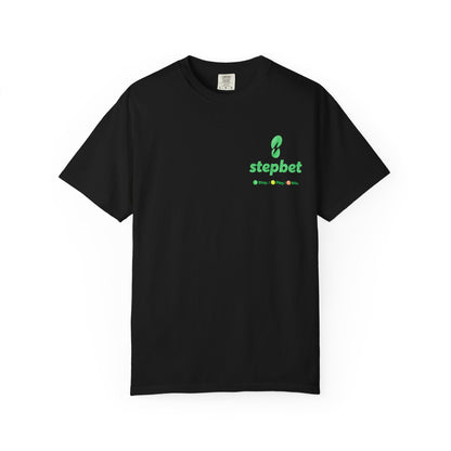 Stepbet T-Shirt — Watercolor Spring Logo Tee