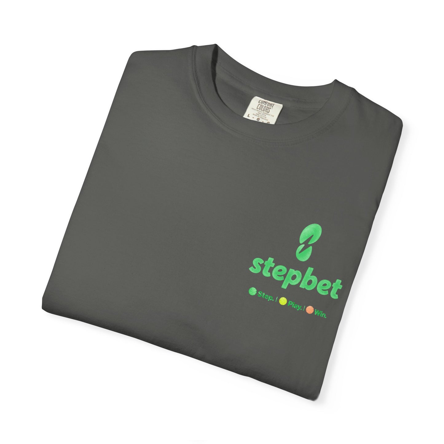 Stepbet T-Shirt — Watercolor Spring Logo Tee