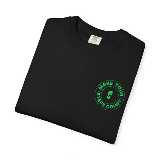 T-shirt 'Make your Steps Count'