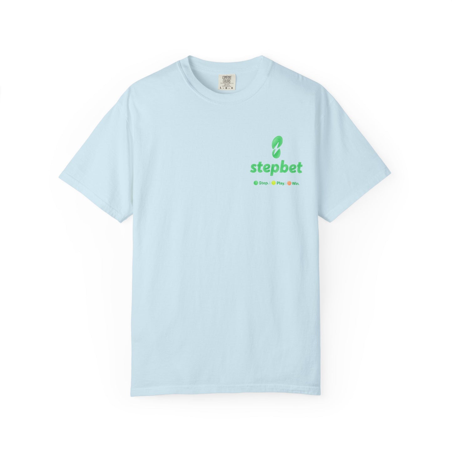 Stepbet T-Shirt — Watercolor Spring Logo Tee
