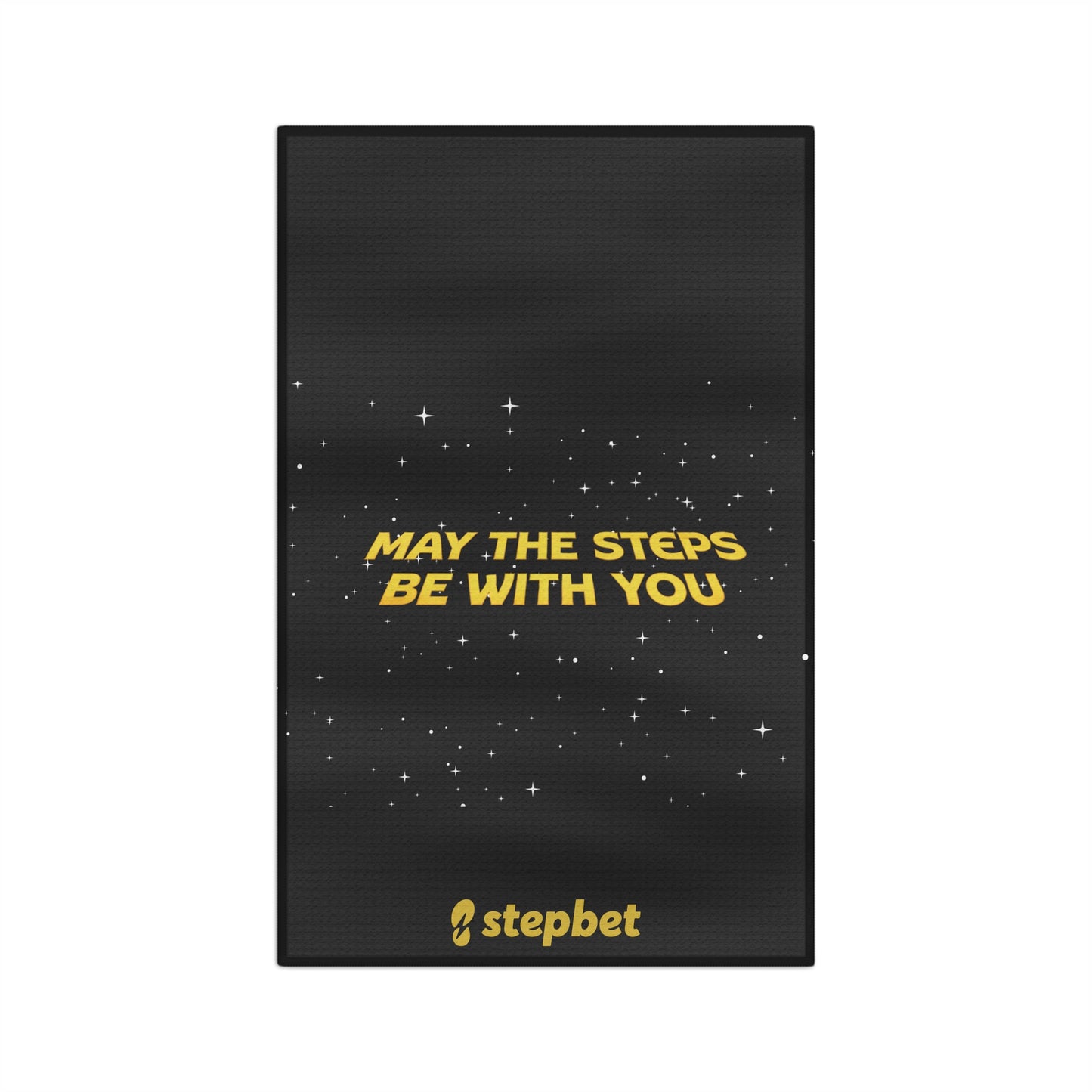 May The Steps Be With You Microfiber Tea Towel