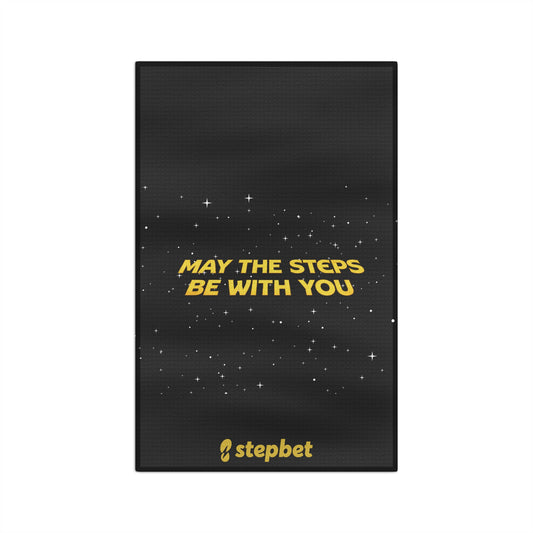 May The Steps Be With You Microfiber Tea Towel